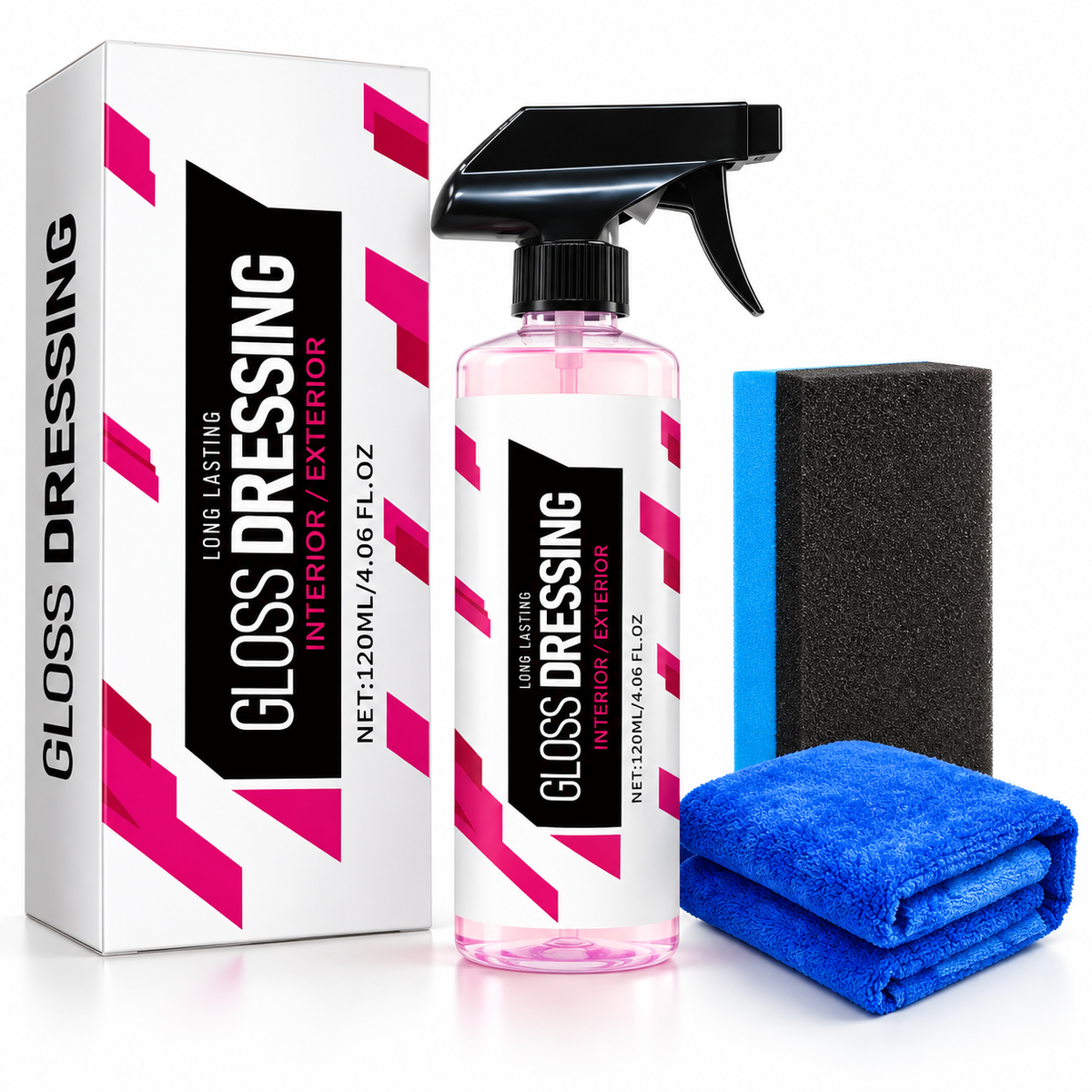 Gloss Dressing - Premium Plastic & Rubber Restorer